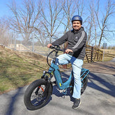 Customer photo of DYU FF500 20 Inch Fat Tire Electric Bike